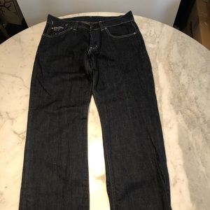 G star men’s wide leg/ boot cut raw denim sz34